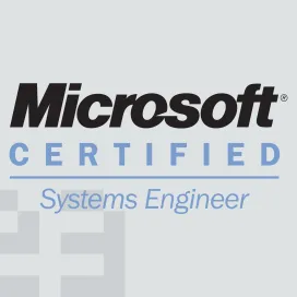 Microsoft Certified Systems Engineer